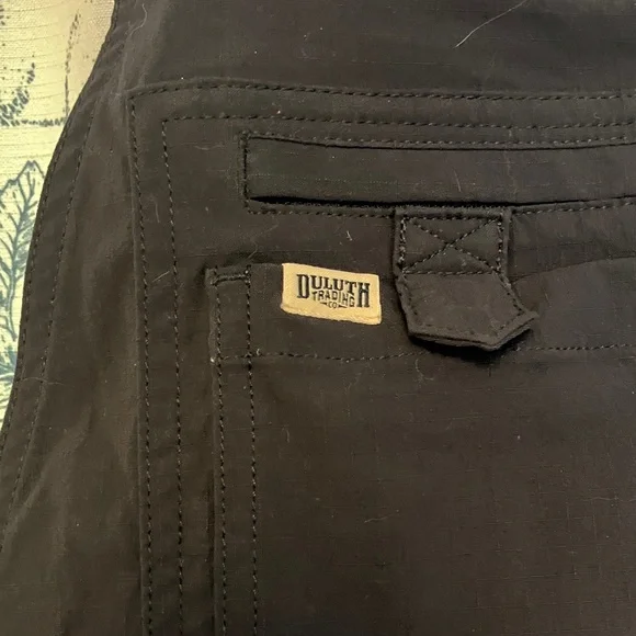 Duluth Trading Co Women's Dark Blue Overalls S x 35 - Picture 3 of 6